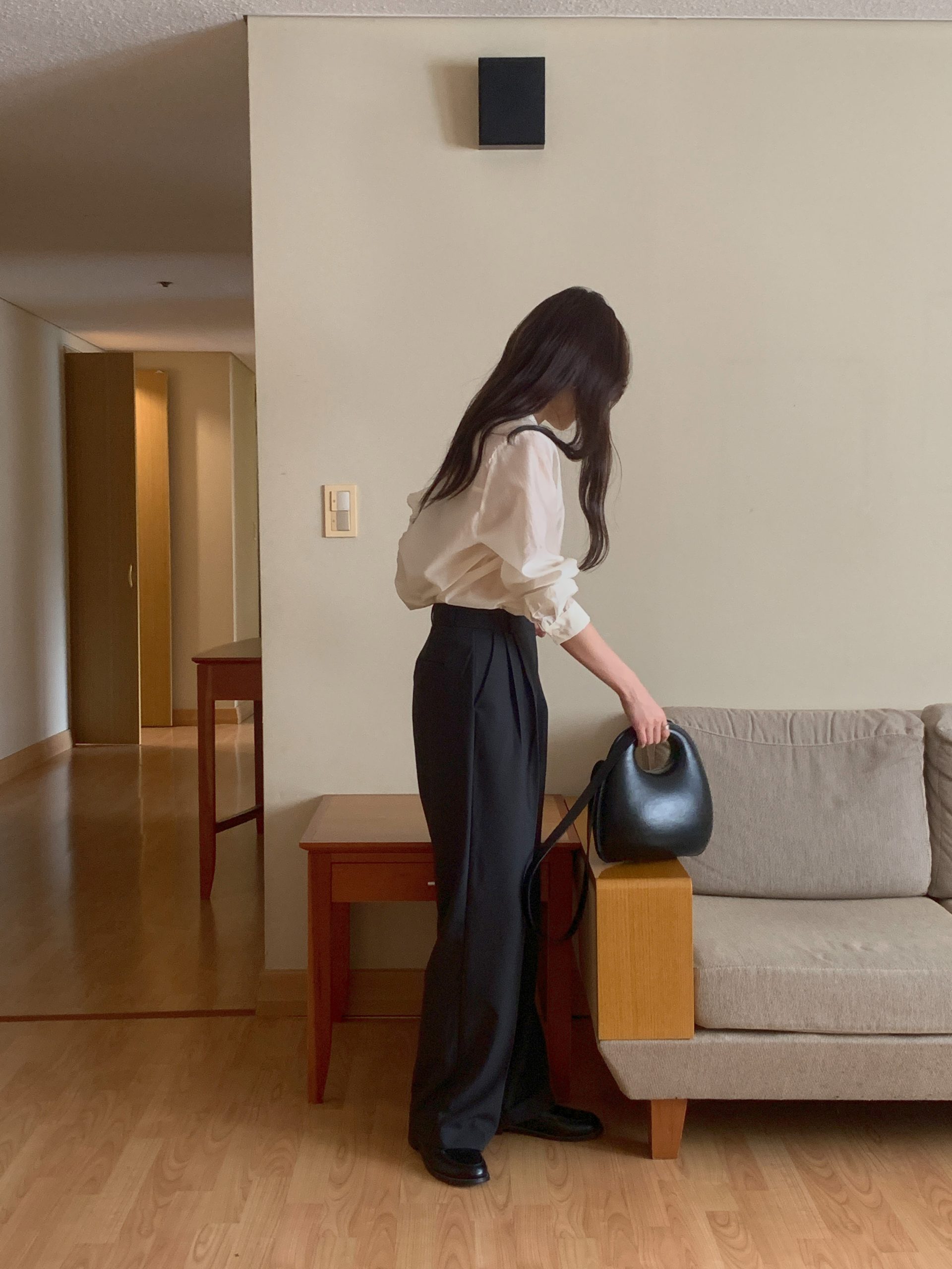 Creme Silk Shirt - Image 11