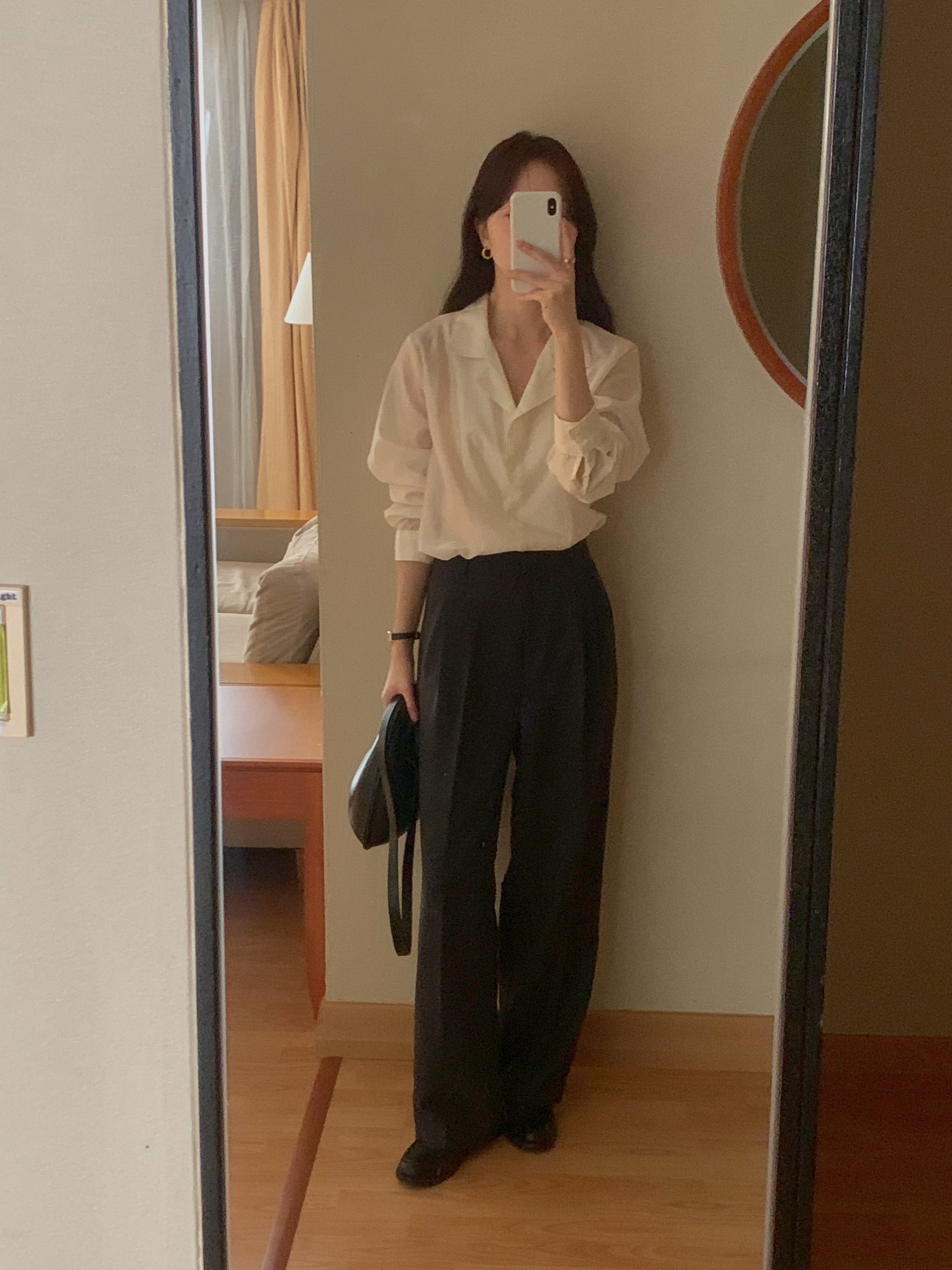 Creme Silk Shirt - Image 14