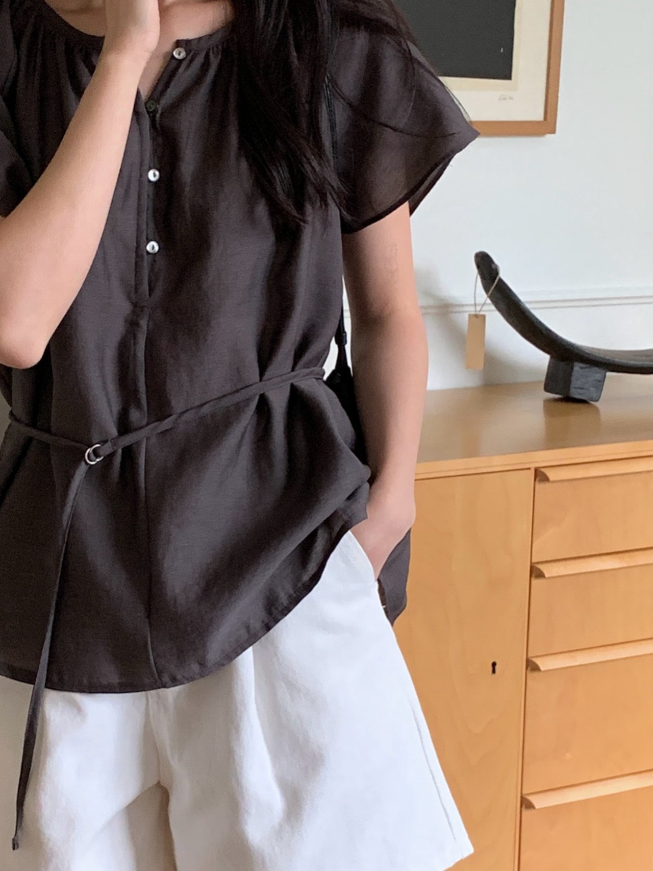 Moor Belt Blouse - Image 2