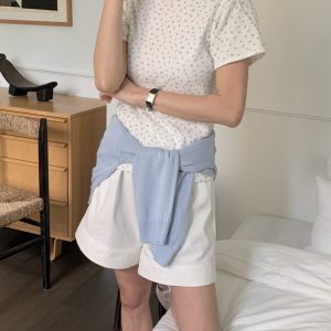 Haria Eyelet T-shirt